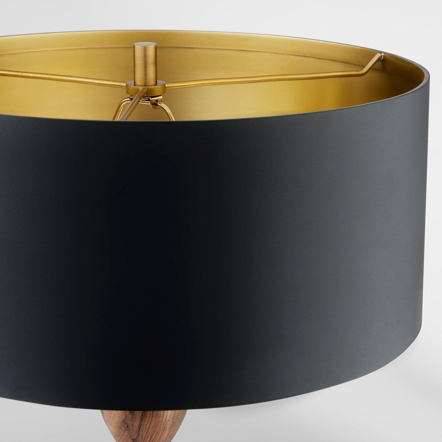 Cyan Design Veneta 12236 Table Lamp, UL Dry Rated, Walnut|Brass|Black