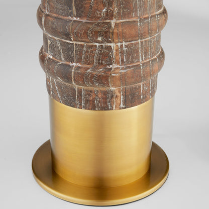 Cyan Design Anneau 12238 Table Lamp, UL Dry Rated, Charcoal|Antique Brass|White