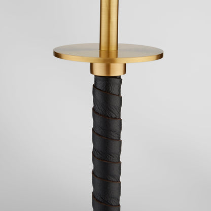 Cyan Design Santiago 12239 Table Lamp, UL Dry Rated, Black|Brass|White