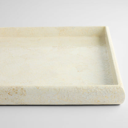 Cyan Design Celestial 12245 Trays, Serving Tray, Eggshell Lacquer