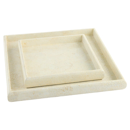 Cyan Design Celestial 12245 Trays, Serving Tray, Eggshell Lacquer