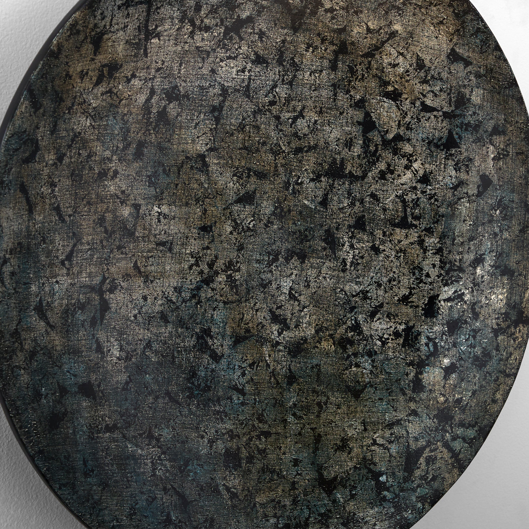 Cyan Design 12247 Wall Decor,  Abstract Art, Silver, Blue, Black