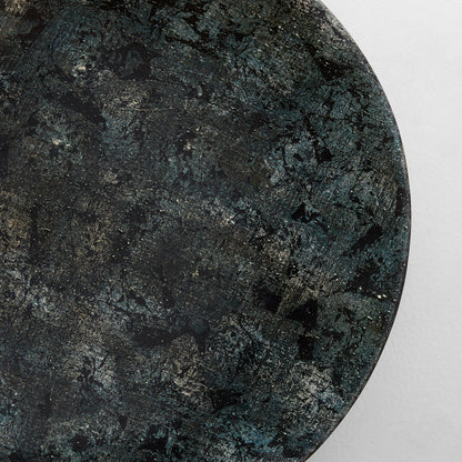 Cyan Design Lunar 12249 Wall Decor, Wall Art, Hand-Painted, Silver | Blue | Black