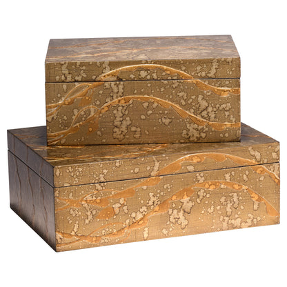 Cyan Design Florence 12251 Box, Bronze Lacquer|Brass