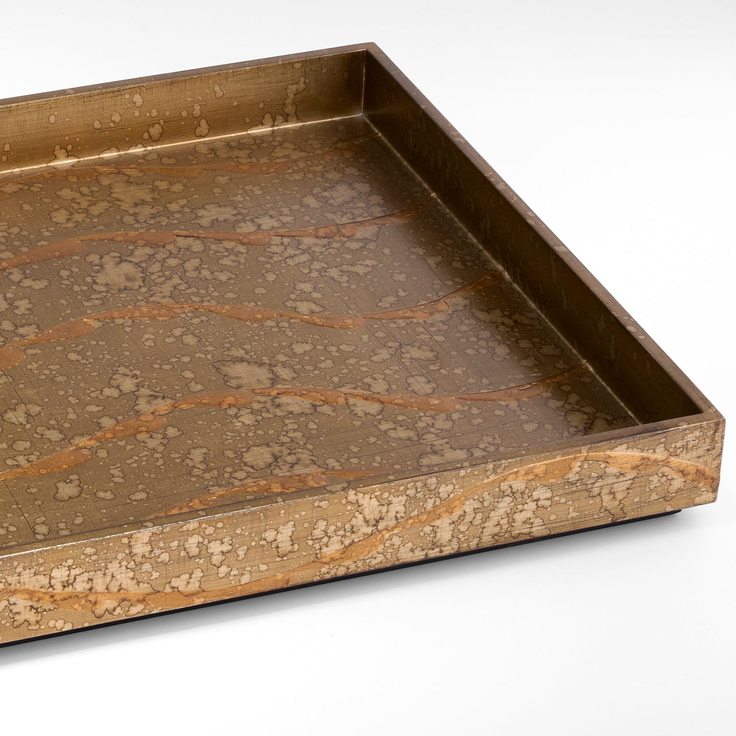 Cyan Design 12252 Trays, Decorative Tray, Bronze Lacquer