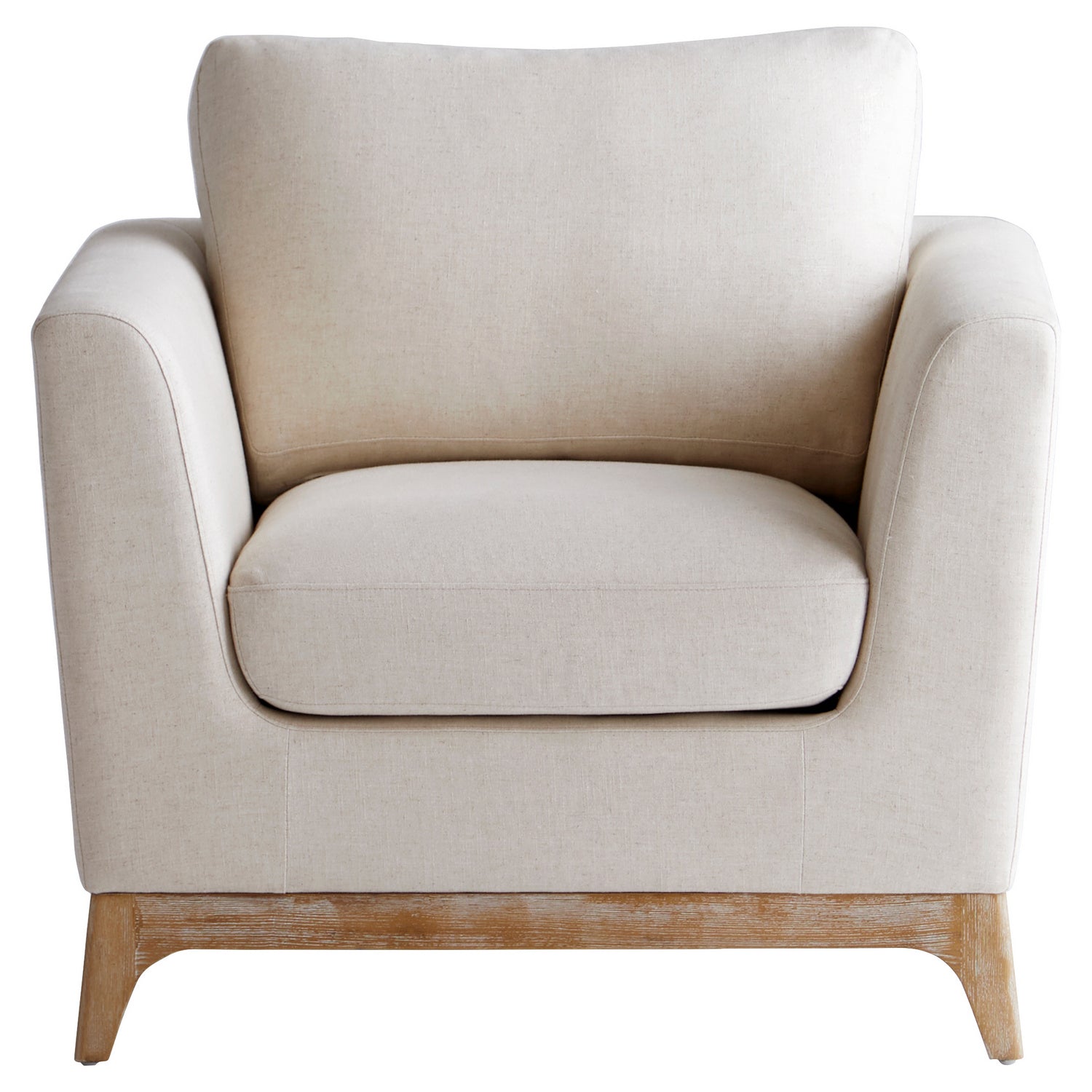 Cyan Design 11379 Chicory Chair - White - Cream