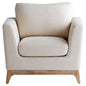 Cyan Design 11379 Chicory Chair - White - Cream