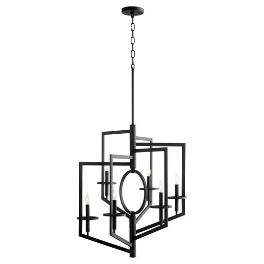 Cyan Design 11389 Oxalis Chandelier - Noir