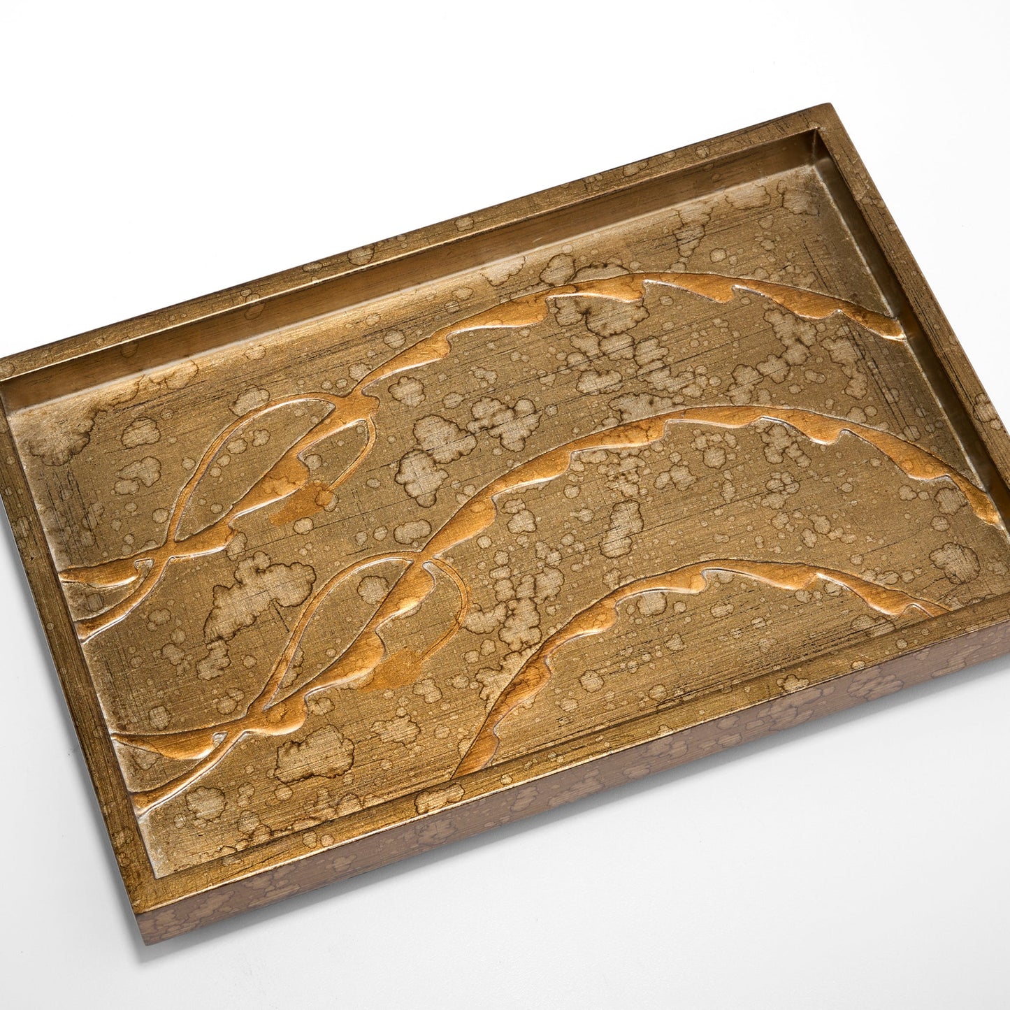 Cyan Design 12255 Florence Trays, Tray, Bronze Lacquer