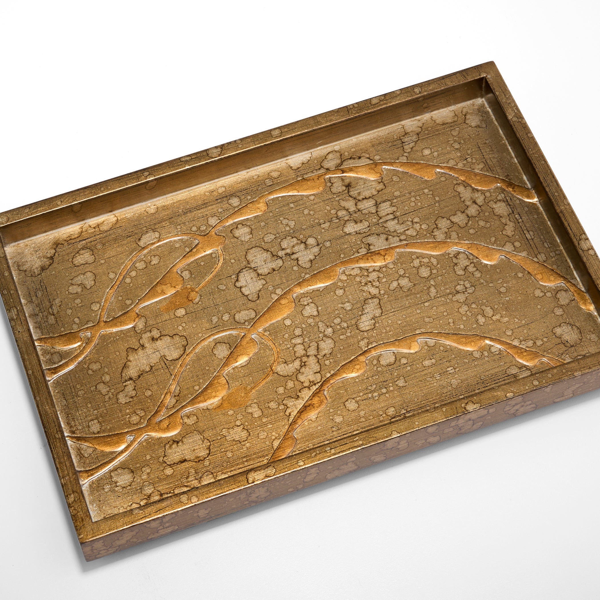 Cyan Design 12255 Florence Trays, Tray, Bronze Lacquer