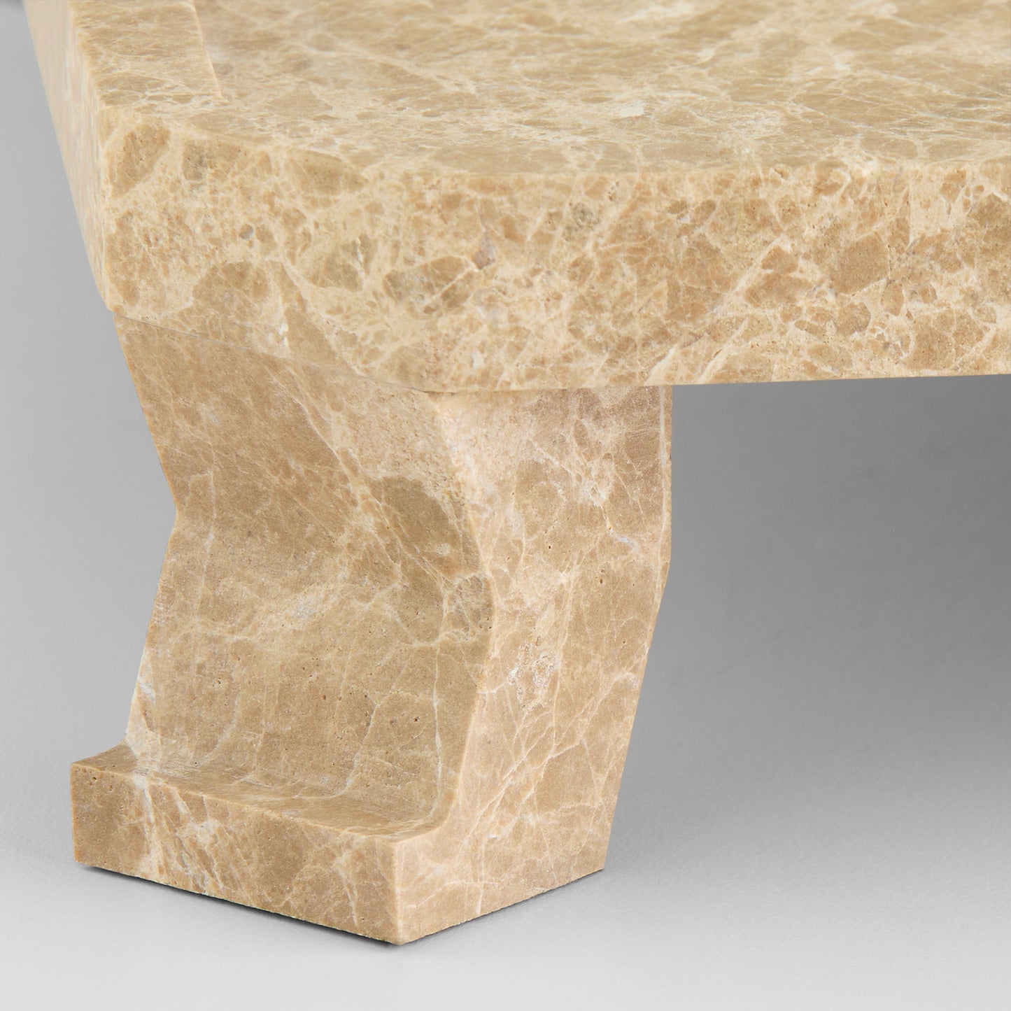 Cyan Design 12280 Trays, Modern Paw, Marble, Emperador