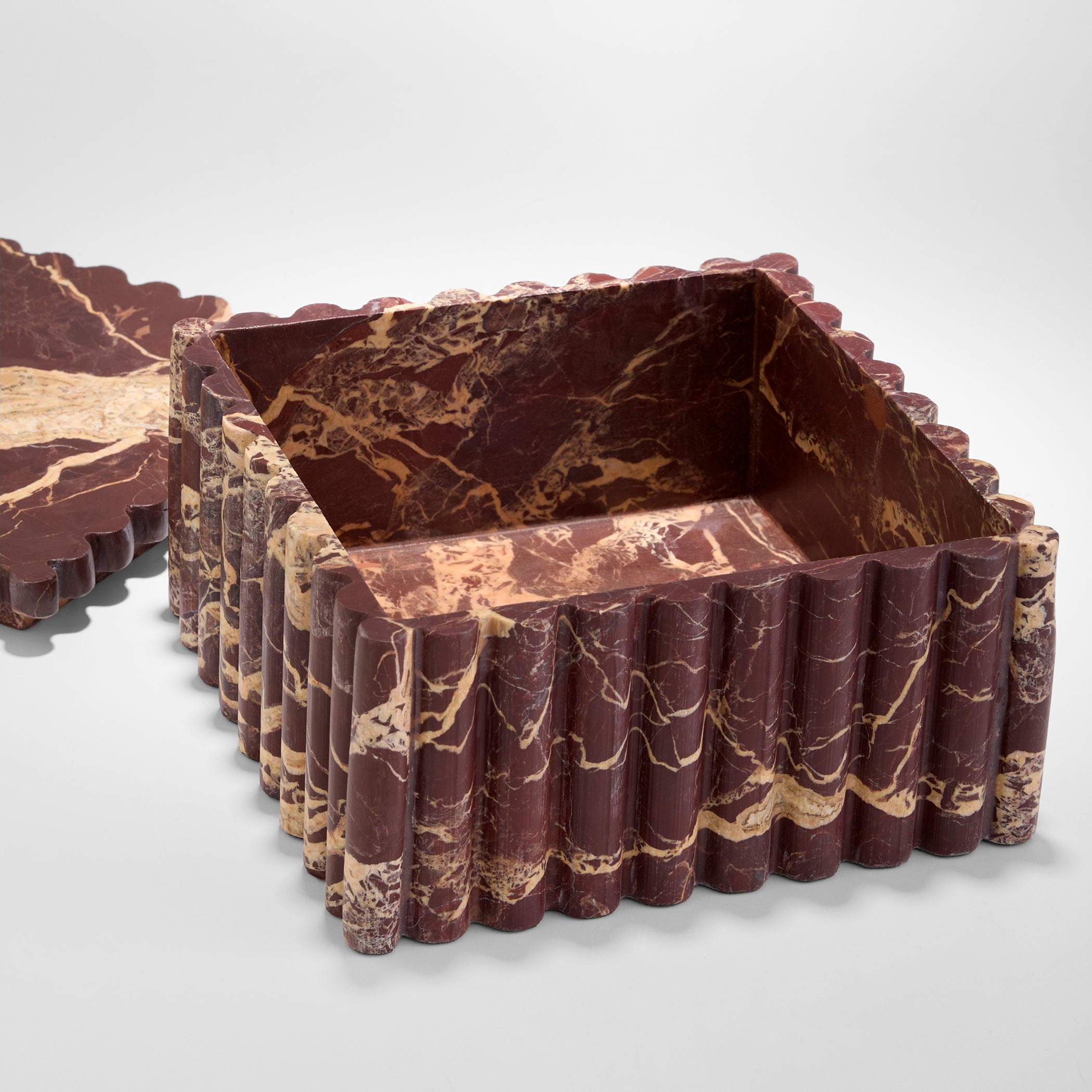 Cyan Design 12282 Box, Dorian, Architectural, Cherry Gold