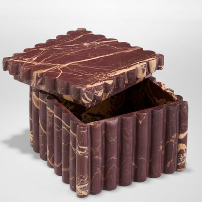 Cyan Design 12283 Dorian Box, Decorative Storage, Cherry Gold