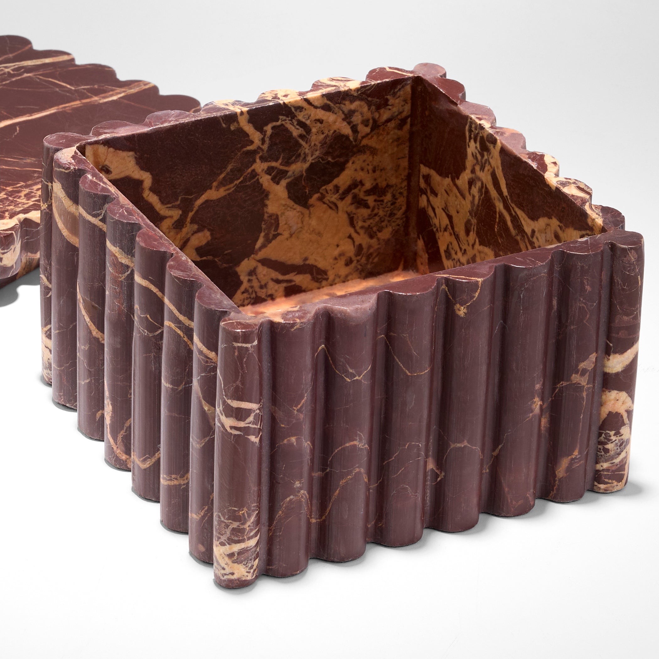 Cyan Design 12283 Dorian Box, Decorative Storage, Cherry Gold