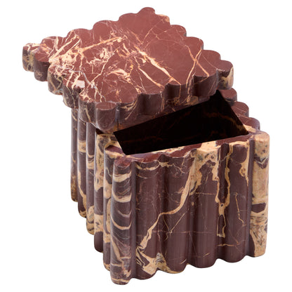 Cyan Design 12284 Box, Decorative Container, Inspired by Ancient Greek Design, Cherry Gold