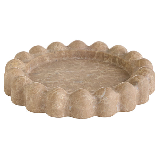Cyan Design 12285 Bracelet Trays, Decorative Marble Tray, Emperador