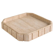 Cyan Design 12287 Trays, Decorative, Hand-Carved, Travertine