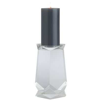 Cyan Design 12294 Candle Holders, Type: Candle Holders, Additional Attributes: Faceted, Finish: Clear