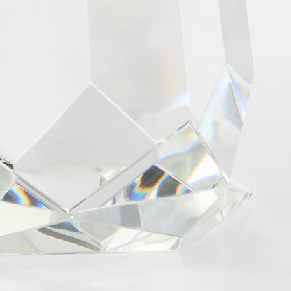 Cyan Design 12294 Candle Holders, Type: Candle Holders, Additional Attributes: Faceted, Finish: Clear