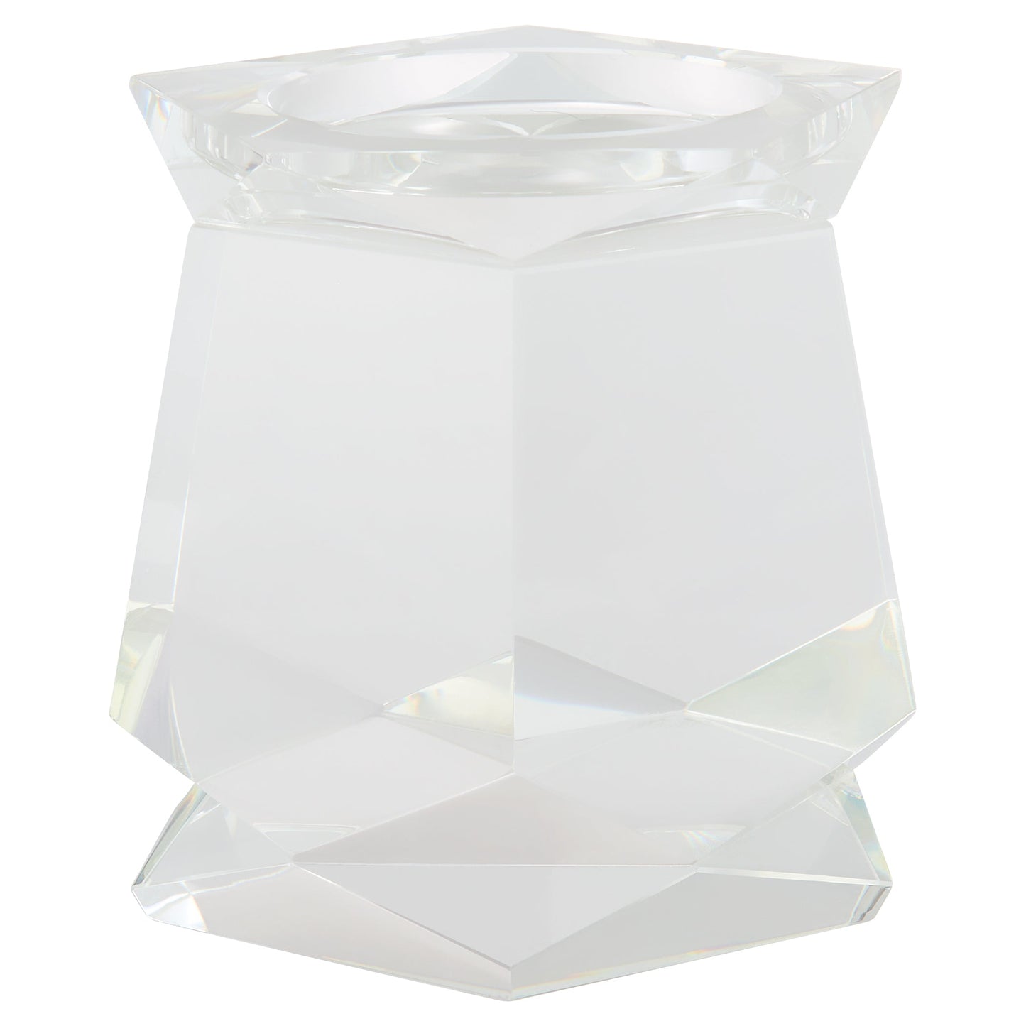 Cyan Design 12295 Candle Holders, Faceted, Clear