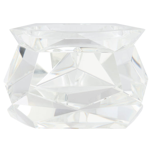 Cyan Design 12296 Candle Holders, Faceted, Clear