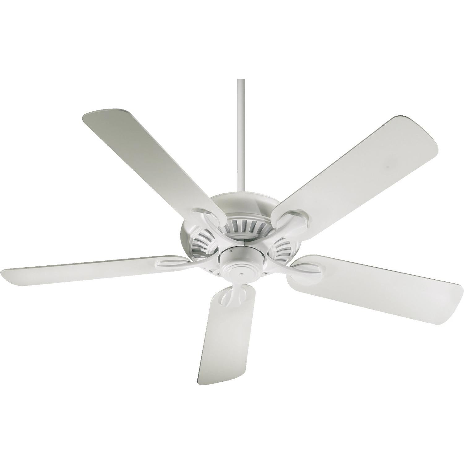 Quorum Pinnacle Patio 191525-8 Patio Fan - Studio White