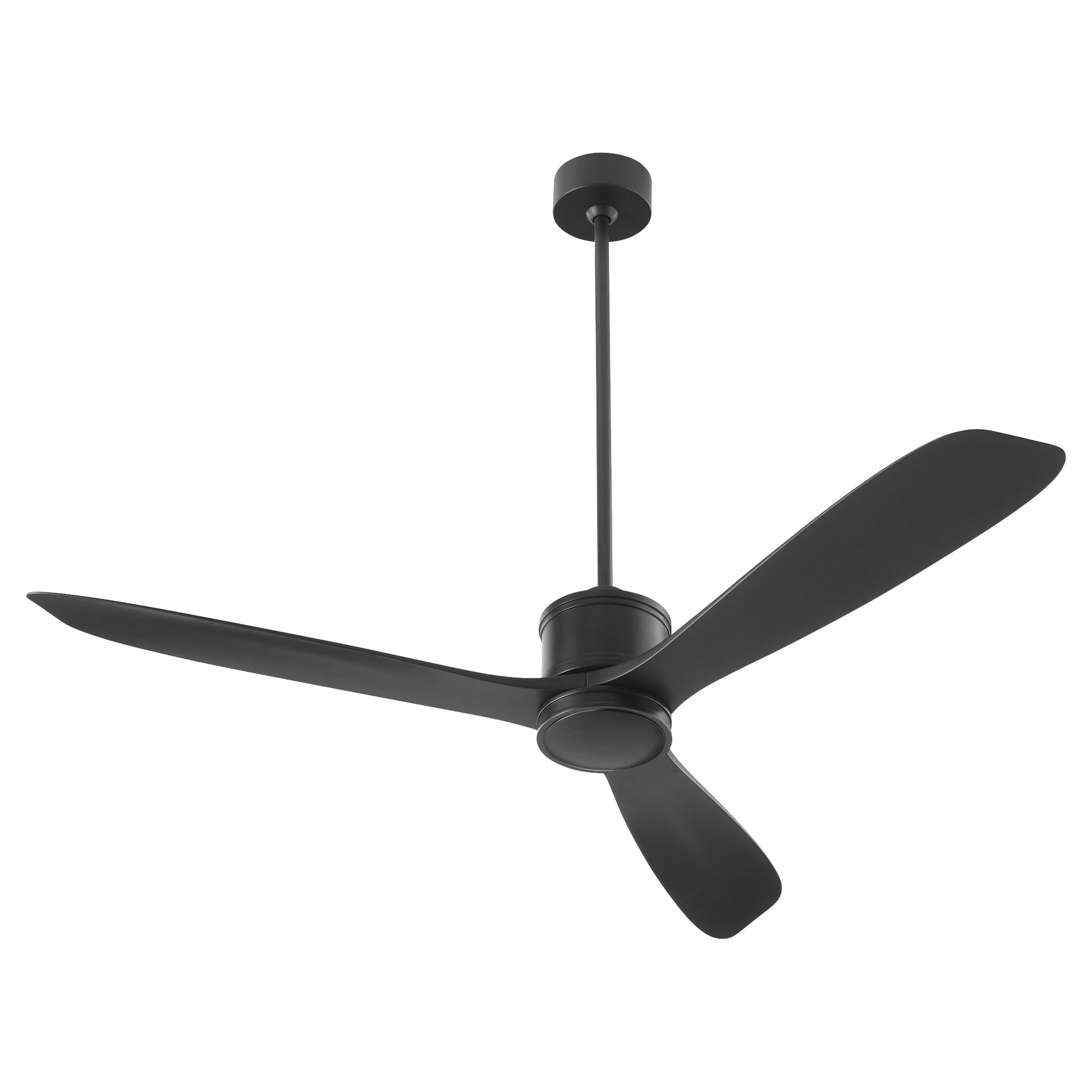 Quorum Portland 12583-59 Patio Fan - Matte Black