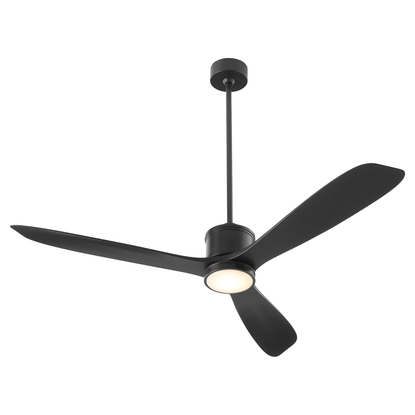 Quorum Portland 12583-59 Patio Fan - Matte Black