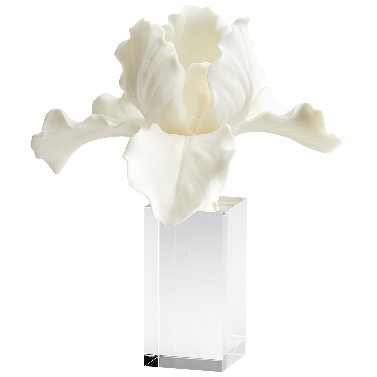 Cyan Design 10559 Iris Orchid Sculpture - White