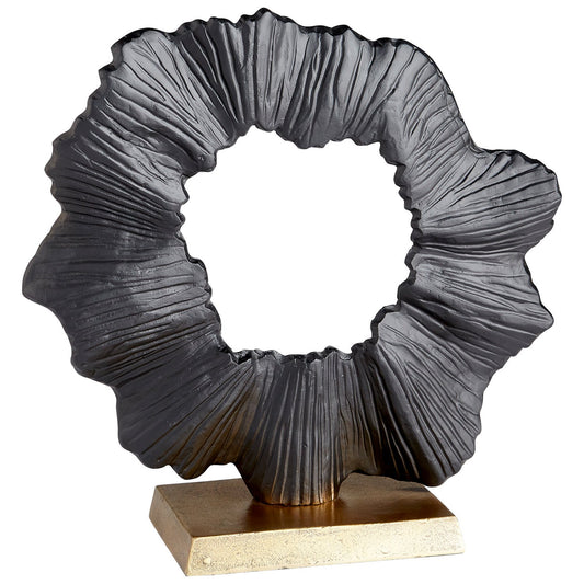 Cyan Design 10576 Acadia Sculpture - Aged Brass And Black