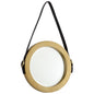 Cyan Design 10715 Round Venster Mirror - Antique Brass - Small