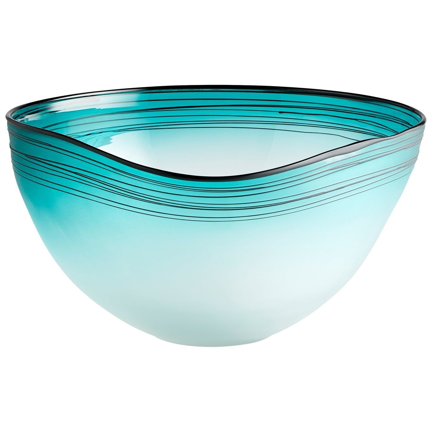 Cyan Design 10894 Kapalua Bowl - Blue And White