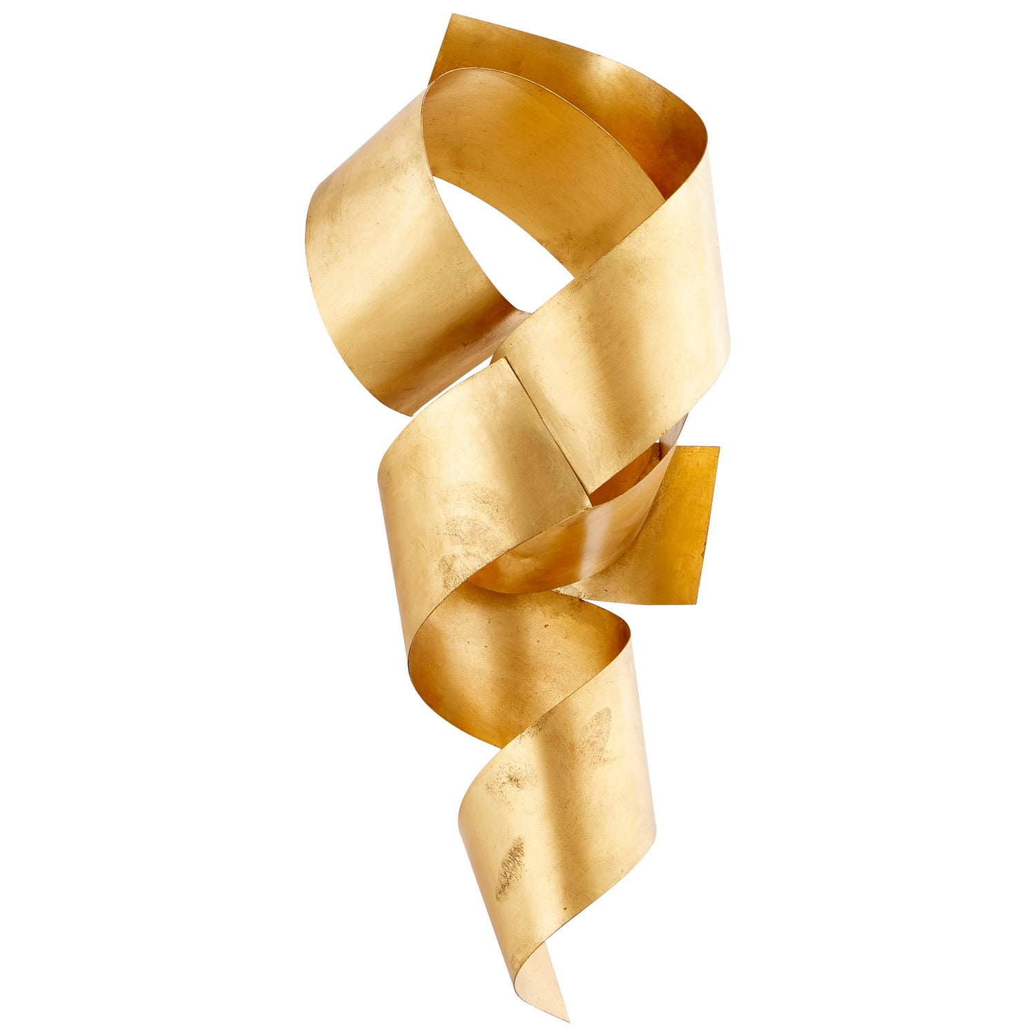 Cyan Design 10987 Ribbons Sculpture - Gold Leaf
