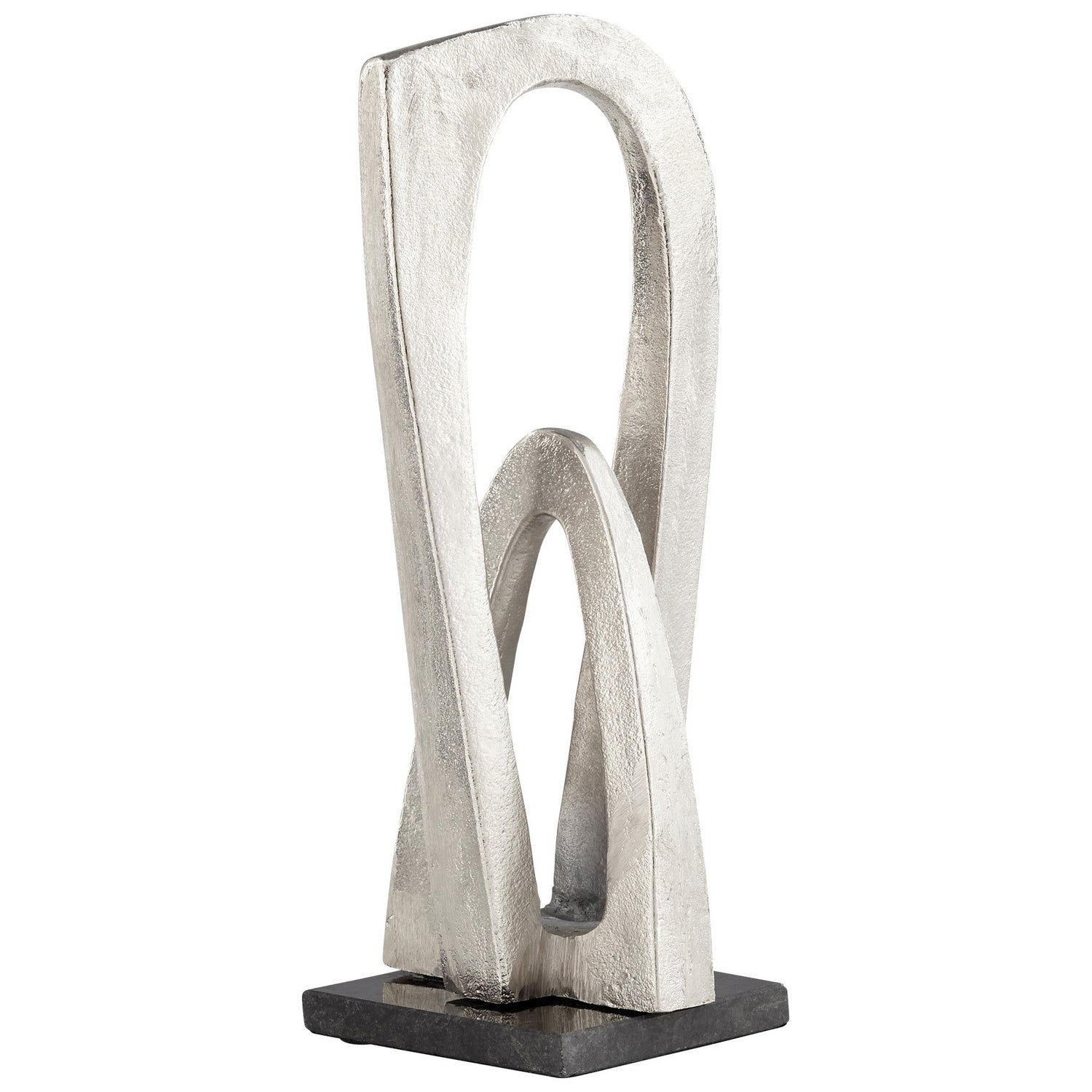 Cyan Design 11012 Double Arch Sculpture Designed for Cyan Design by J. Kent Martin - Silver