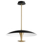 Cyan Design 11393 SPACELY 26" Pendant - Black & Aged Brass