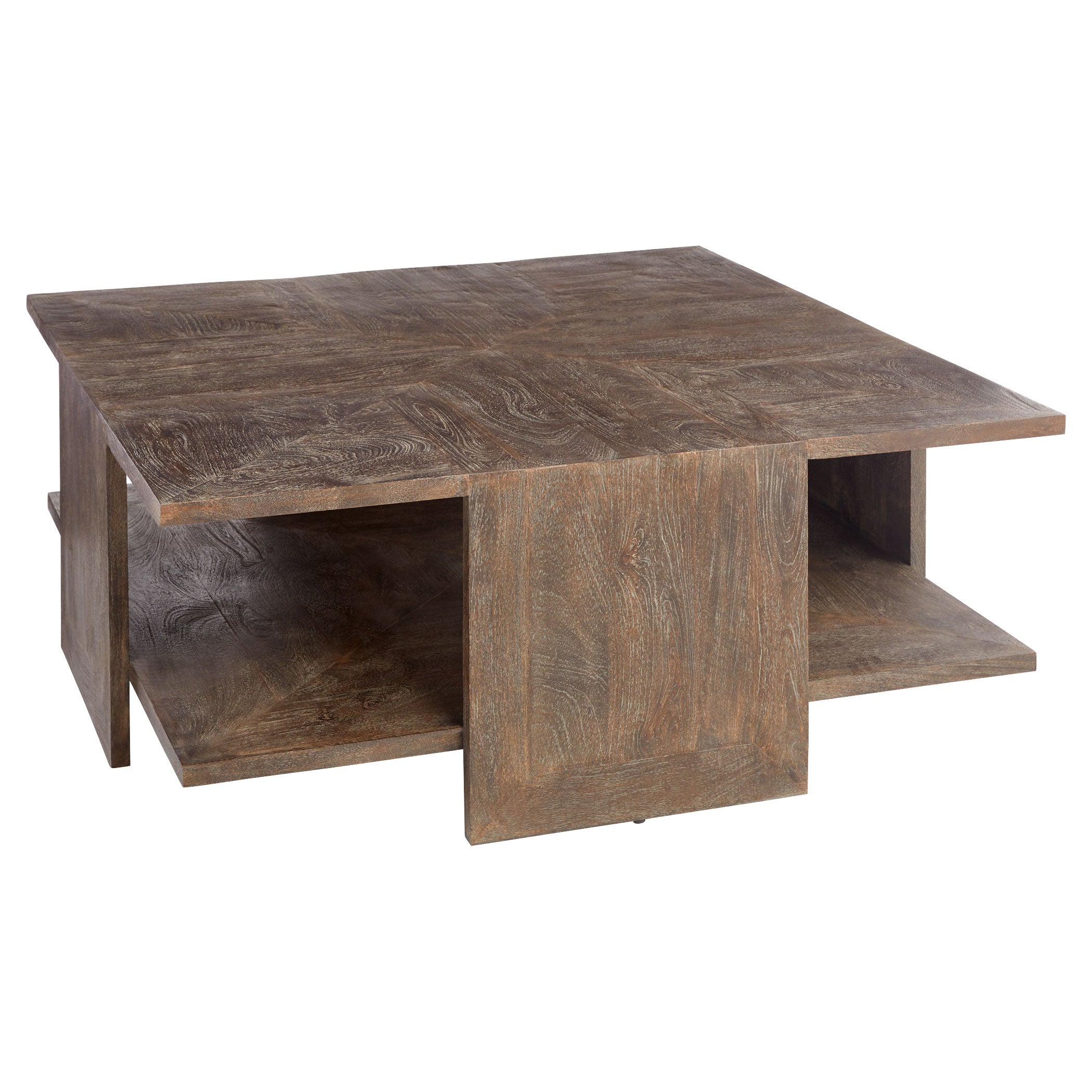 Cyan Design 11618 Alta 48 Inch Cocktail Table - Cerused Coffee Bean Finish