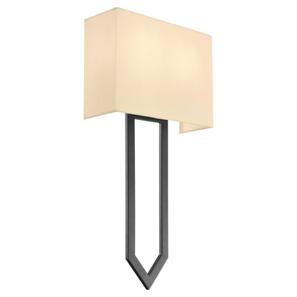 Quorum Bolivar 5478-2-59 Wall Sconce - Matte Black