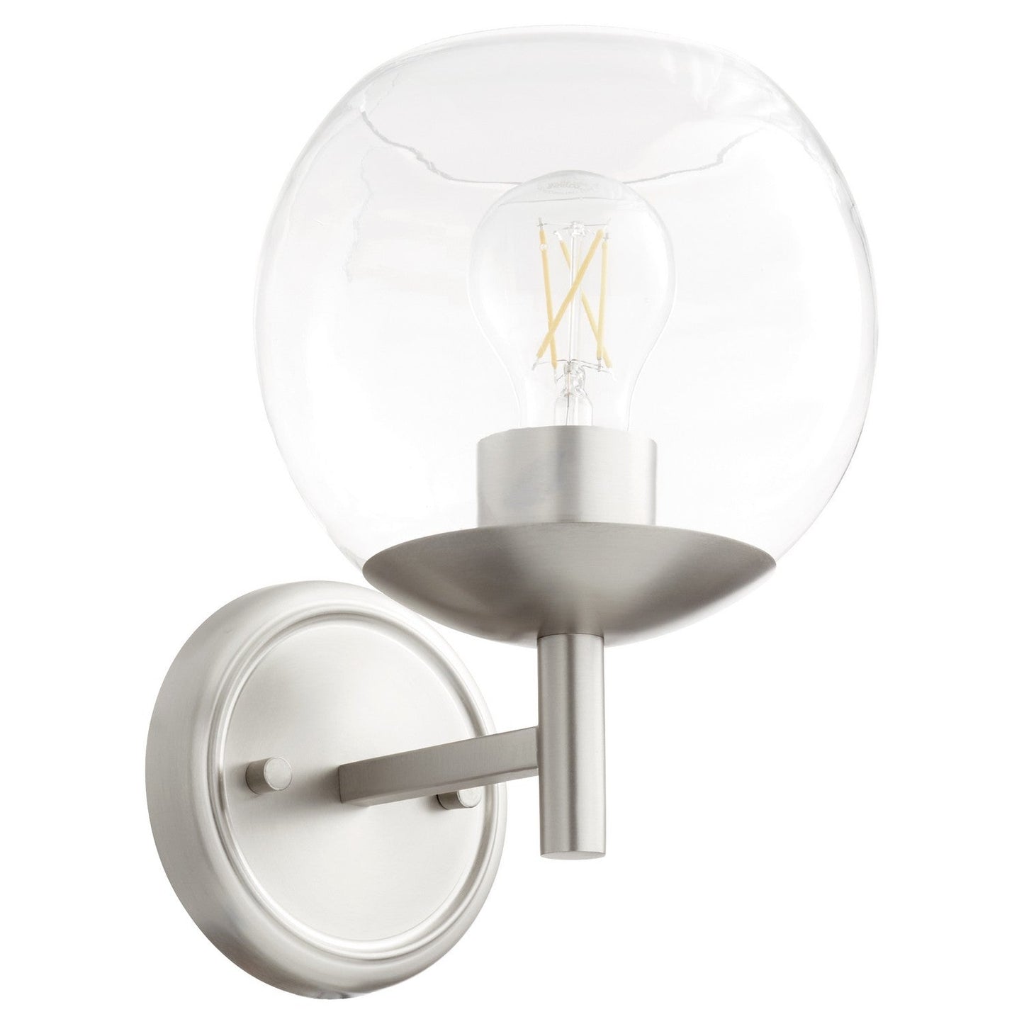 Quorum Lyon 578-1-65 Wall Mount - Satin Nickel