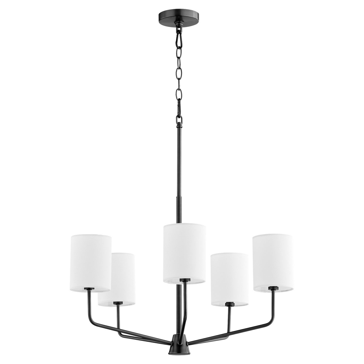 Quorum Harmony 657-5-59 Chandelier - Matte Black