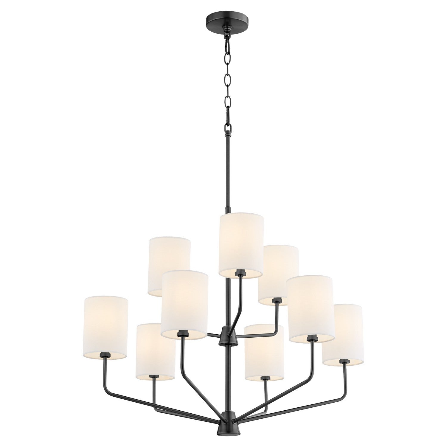 Quorum Harmony 657-9-59 Chandelier - Matte Black