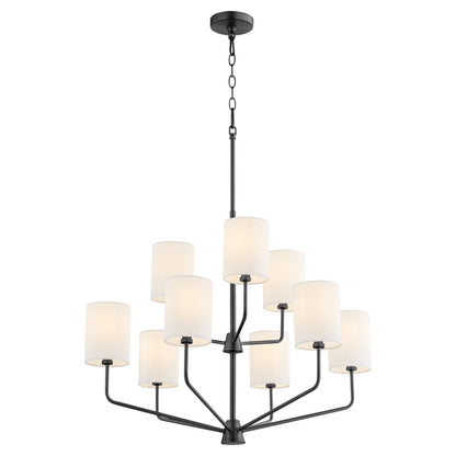 Quorum Harmony 657-9-59 Chandelier - Matte Black