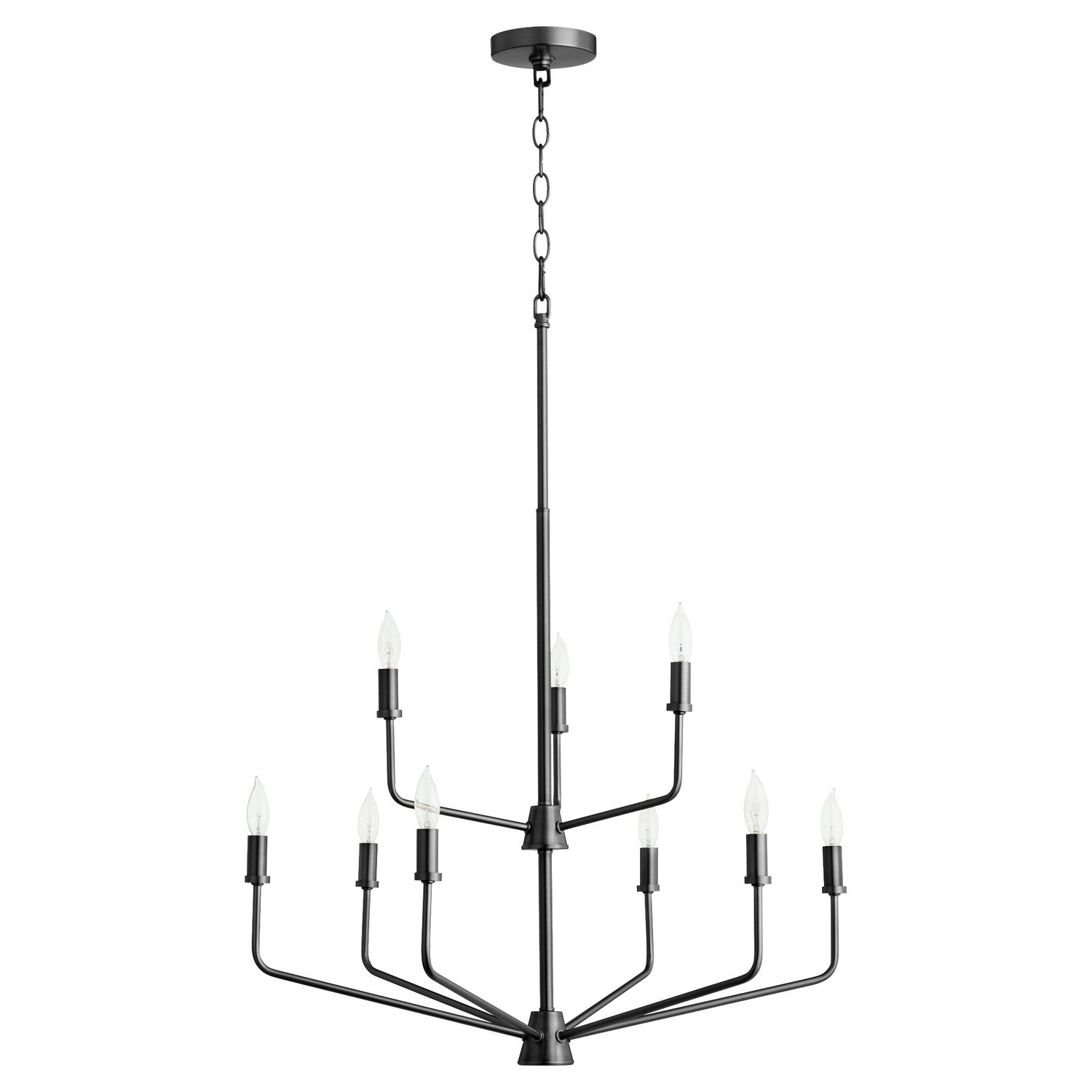 Quorum Harmony 657-9-59 Chandelier - Matte Black