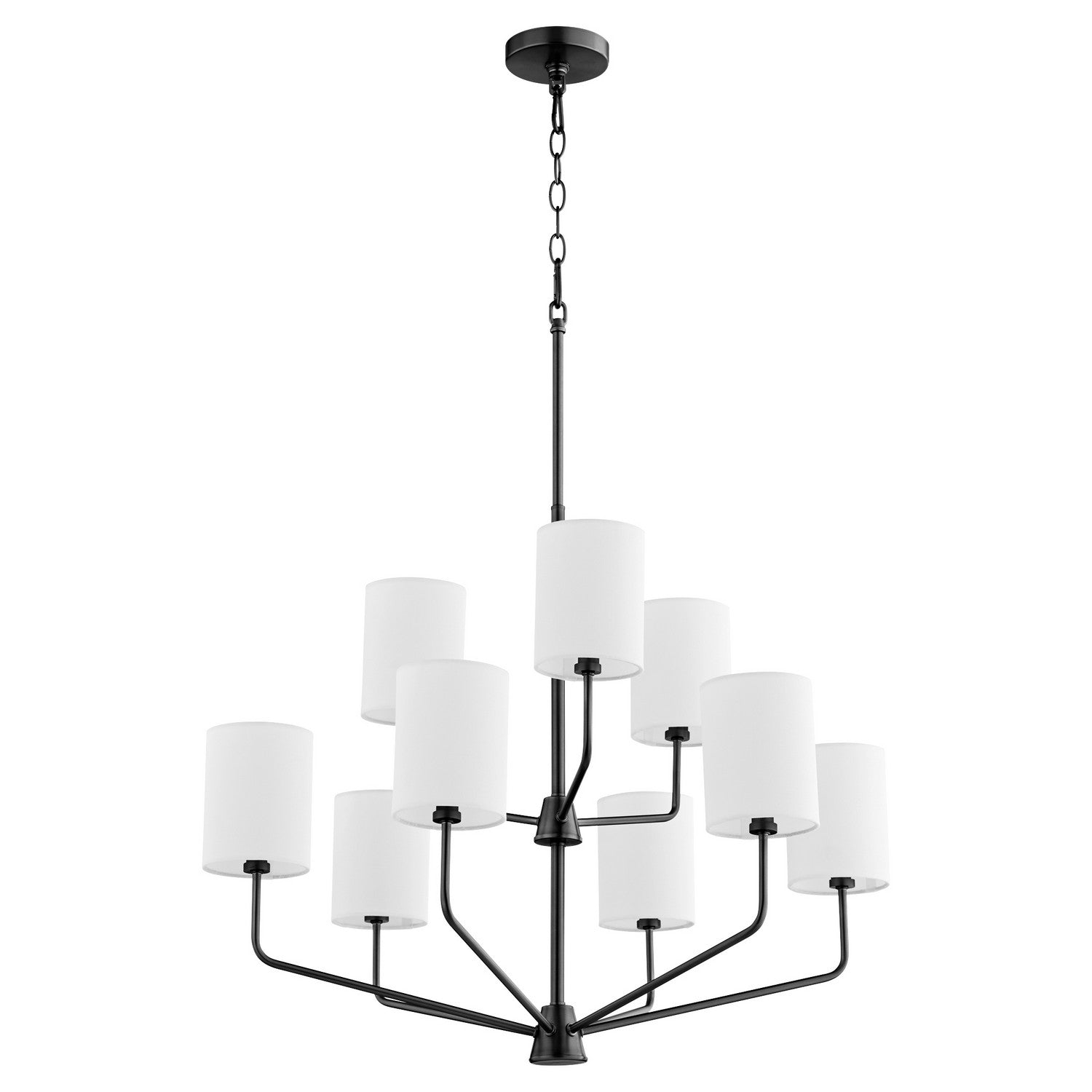 Quorum Harmony 657-9-59 Chandelier - Matte Black