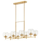 Quorum Lyon 688-8-80 Chandelier - Aged Brass
