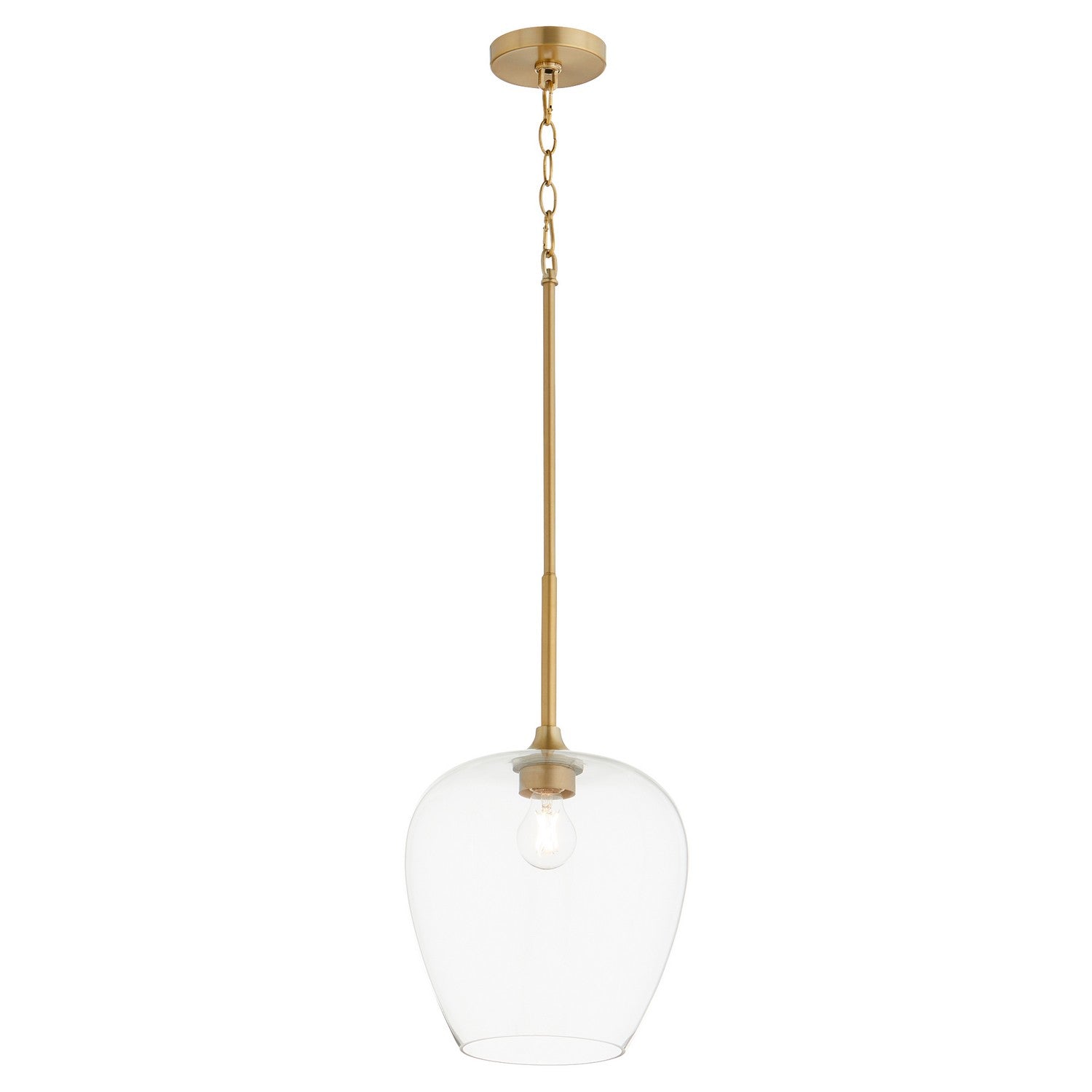 Quorum Veno 858-80 Pendant - Aged Brass