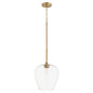 Quorum Veno 858-80 Pendant - Aged Brass