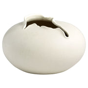Cyan Design 11403 Tambora Vase - Off White - Medium