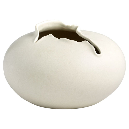 Cyan Design 11403 Tambora Vase - Off White - Medium