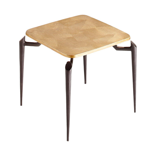 Cyan Design 11445 Tarsal Side Table - Black - Gold