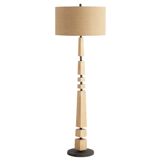 Cyan Design 11454 Adonis Floor Lamp - Tan And Black